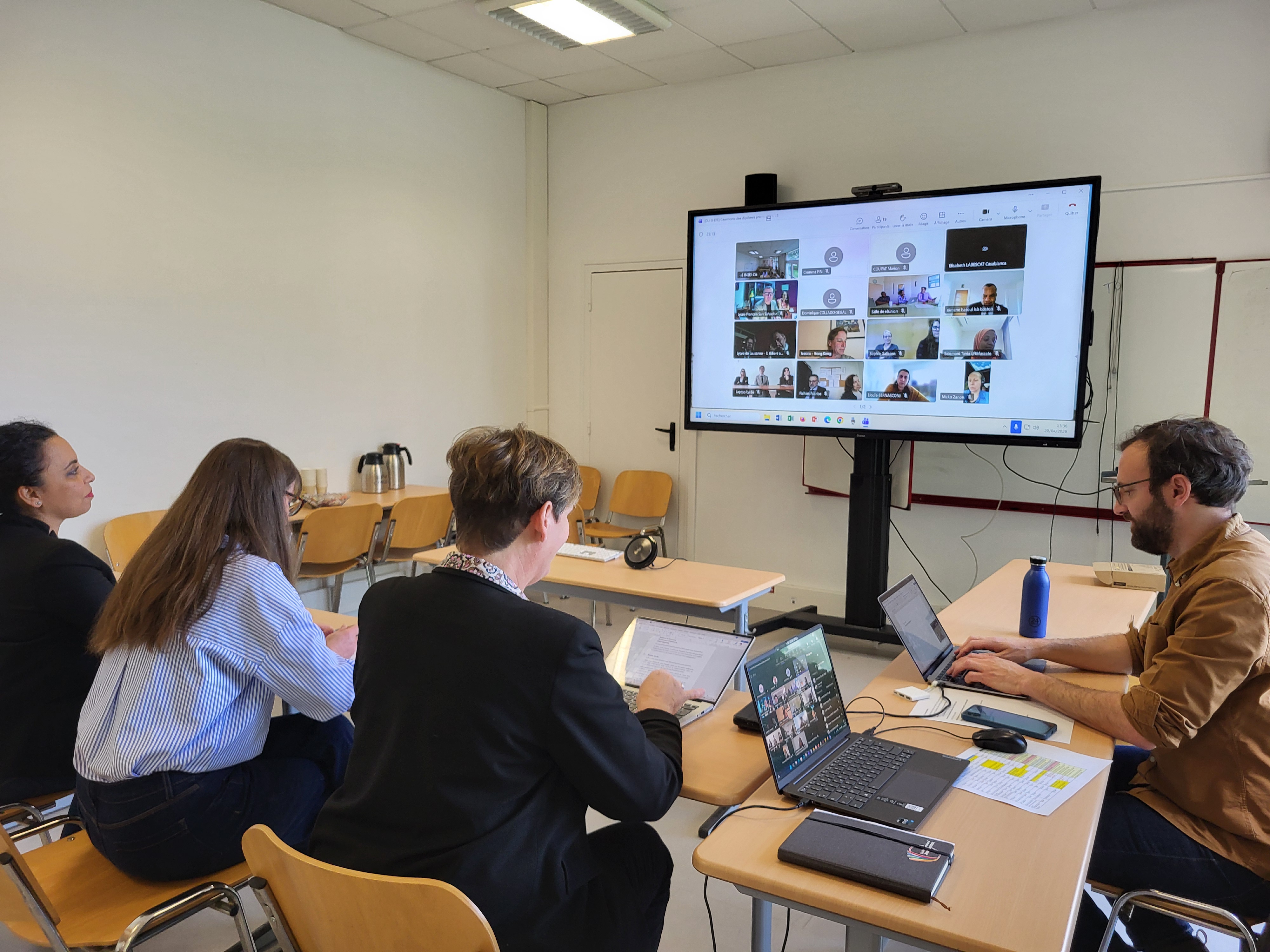 Remise de diplômes DU EI-EFE