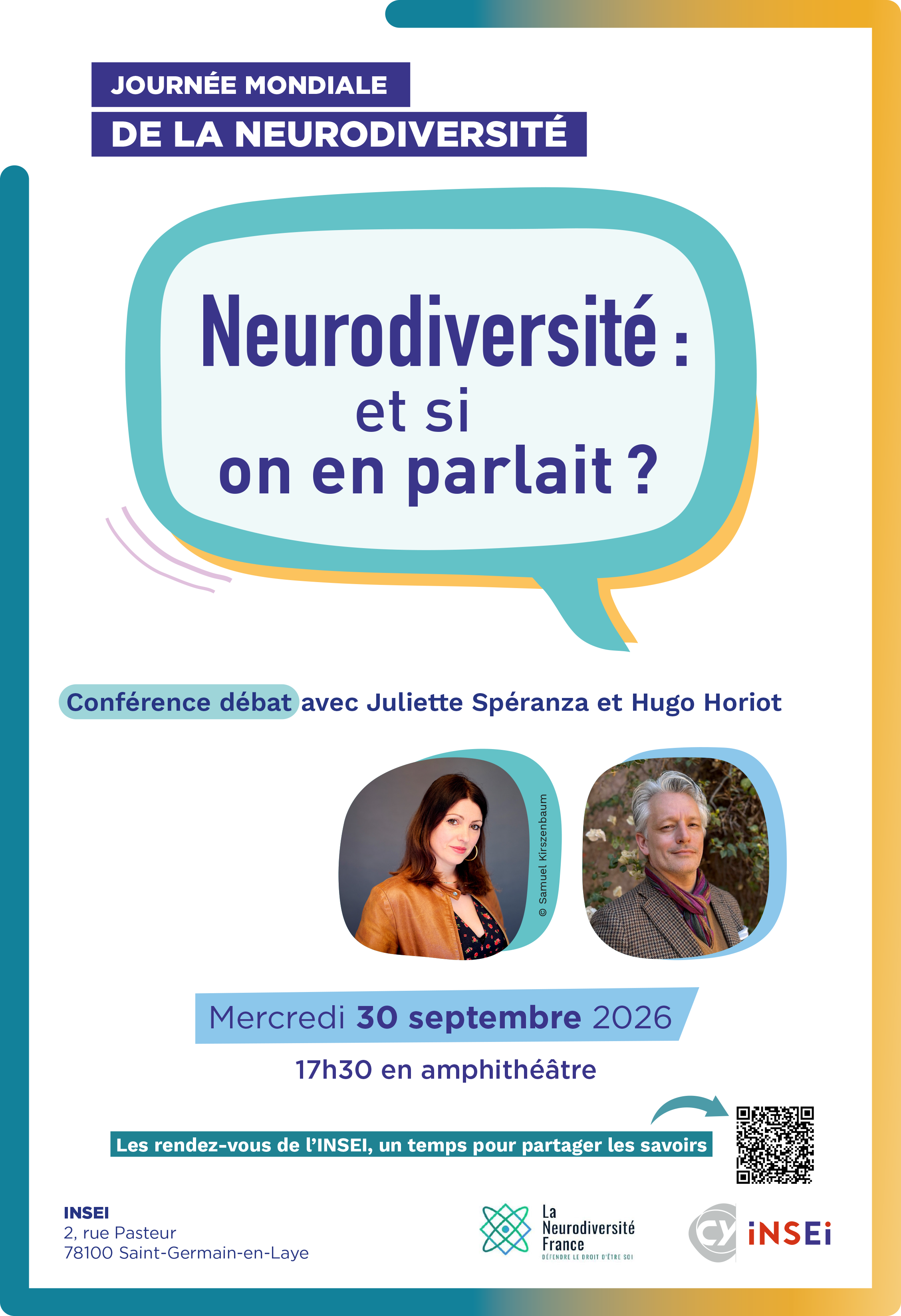 affiche journée mondiale de la neurodiversité