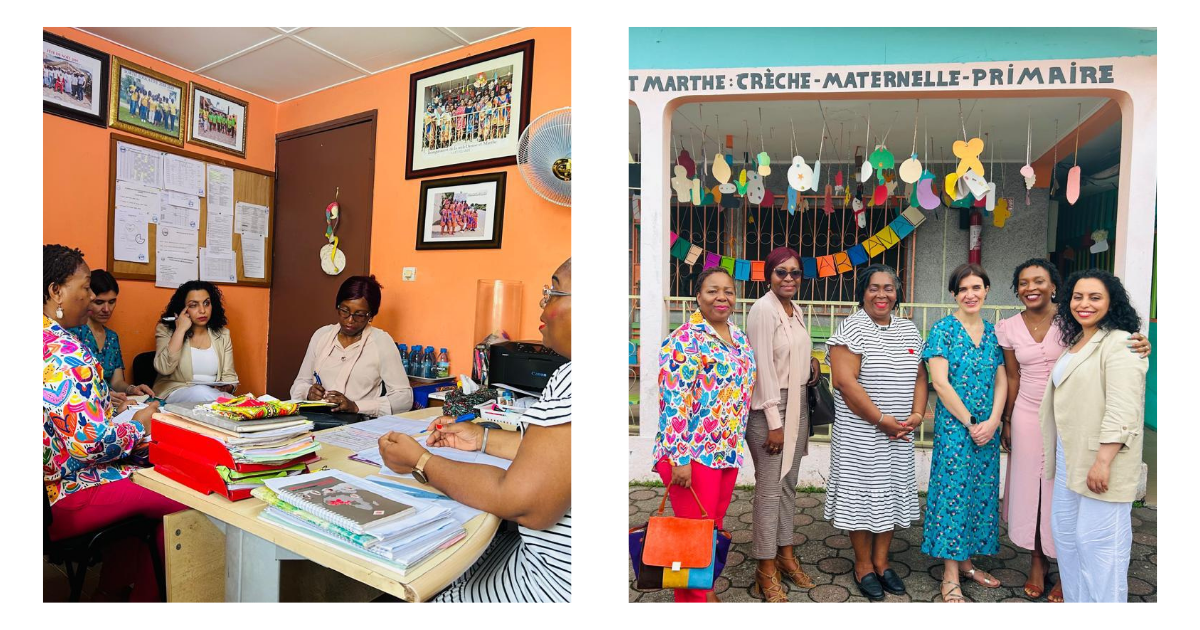 photos de l'INSEI à l'ENS Libreville