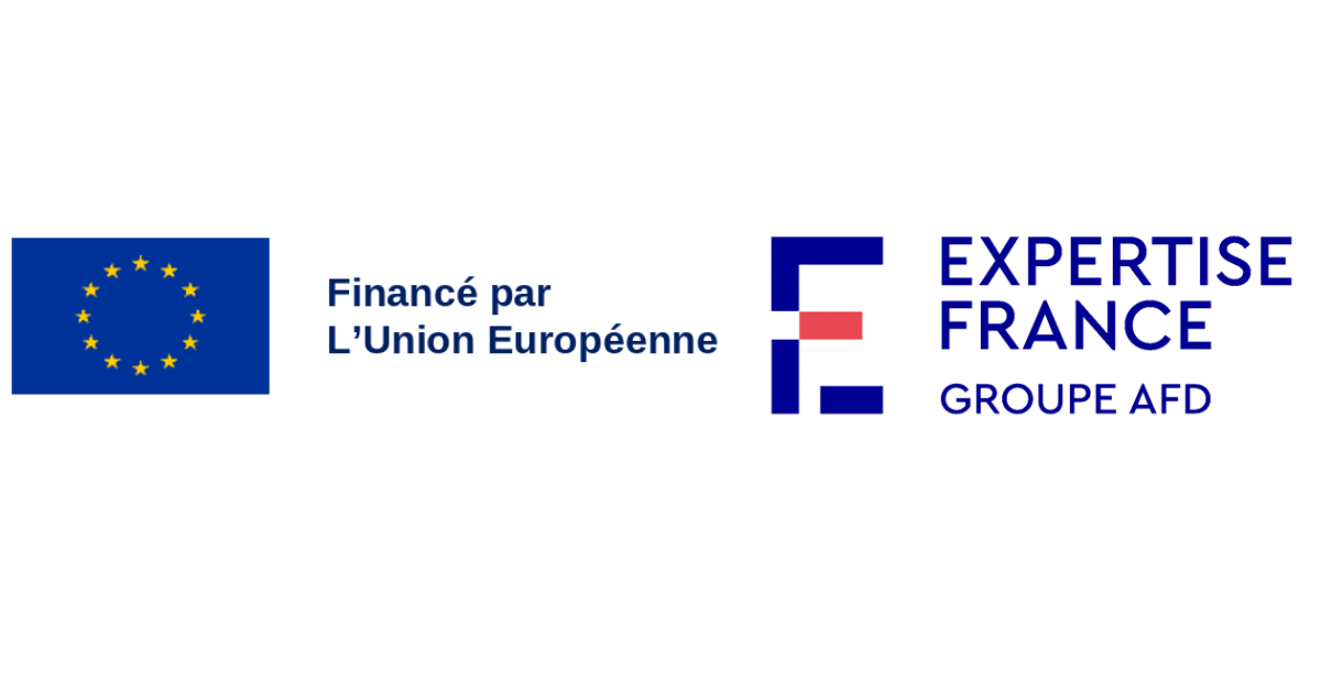 logo Financé par l'UE et logo Expertise France