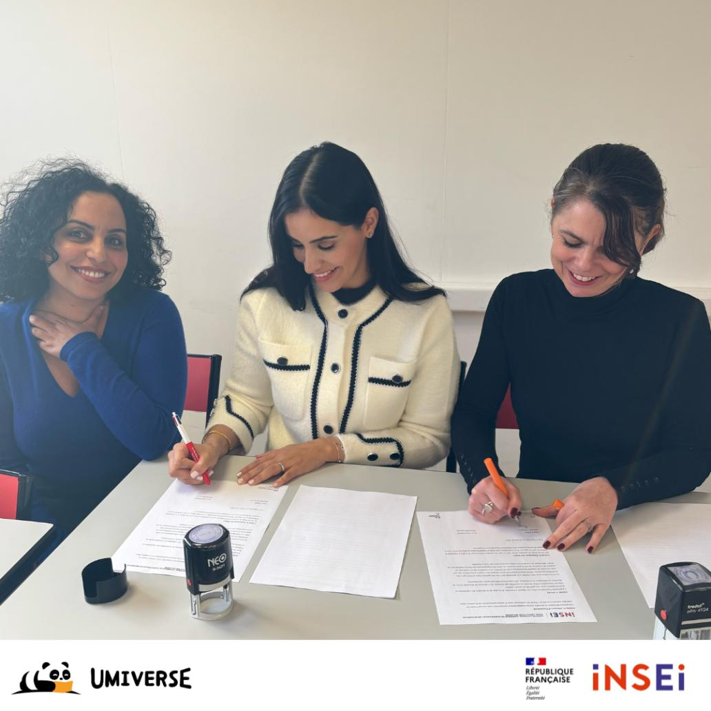 Zineb Rachedi, Nawal Benzaouia et Murielle Mauguin