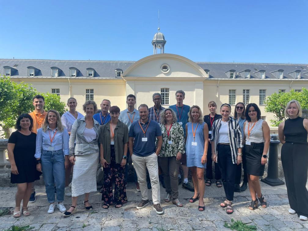 "Les partenaires européens IDI4Sport réunis lors du dernier consortium en juillet à Paris