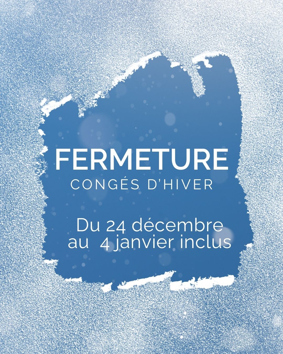 Fermeture de l'institut