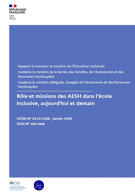 Page de garde du rapport