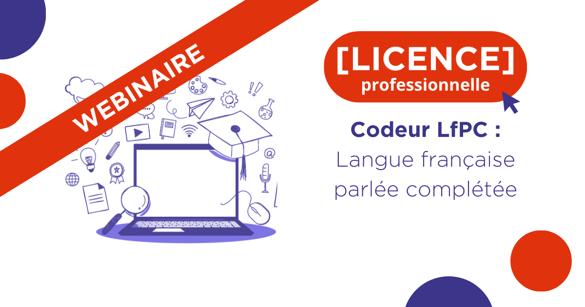Webinaire Licence pro Codeur LfPC