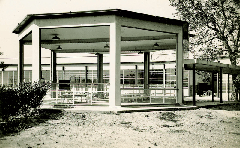 L'École de plein air - Pavillon octogonale