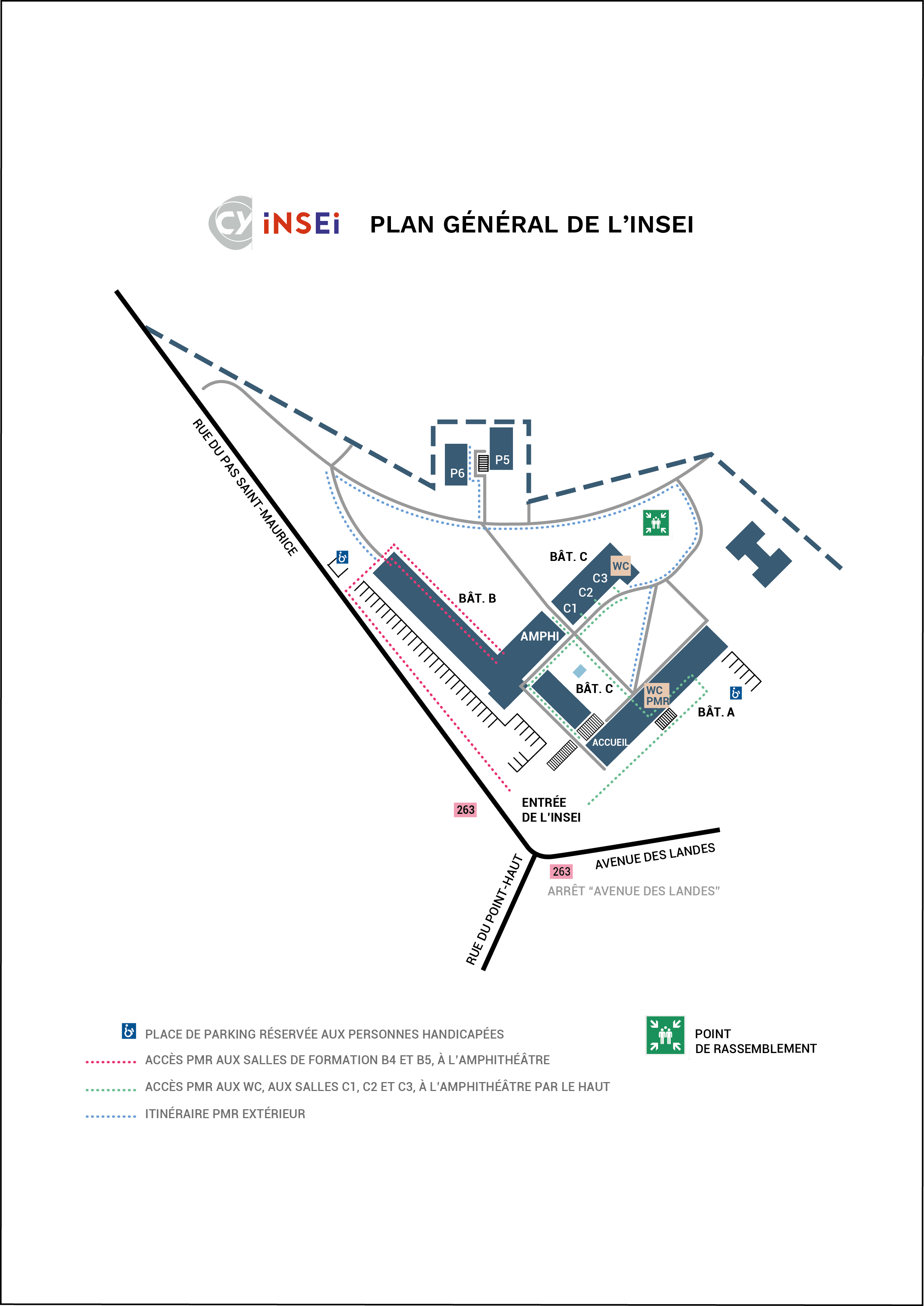 Plan du campus
