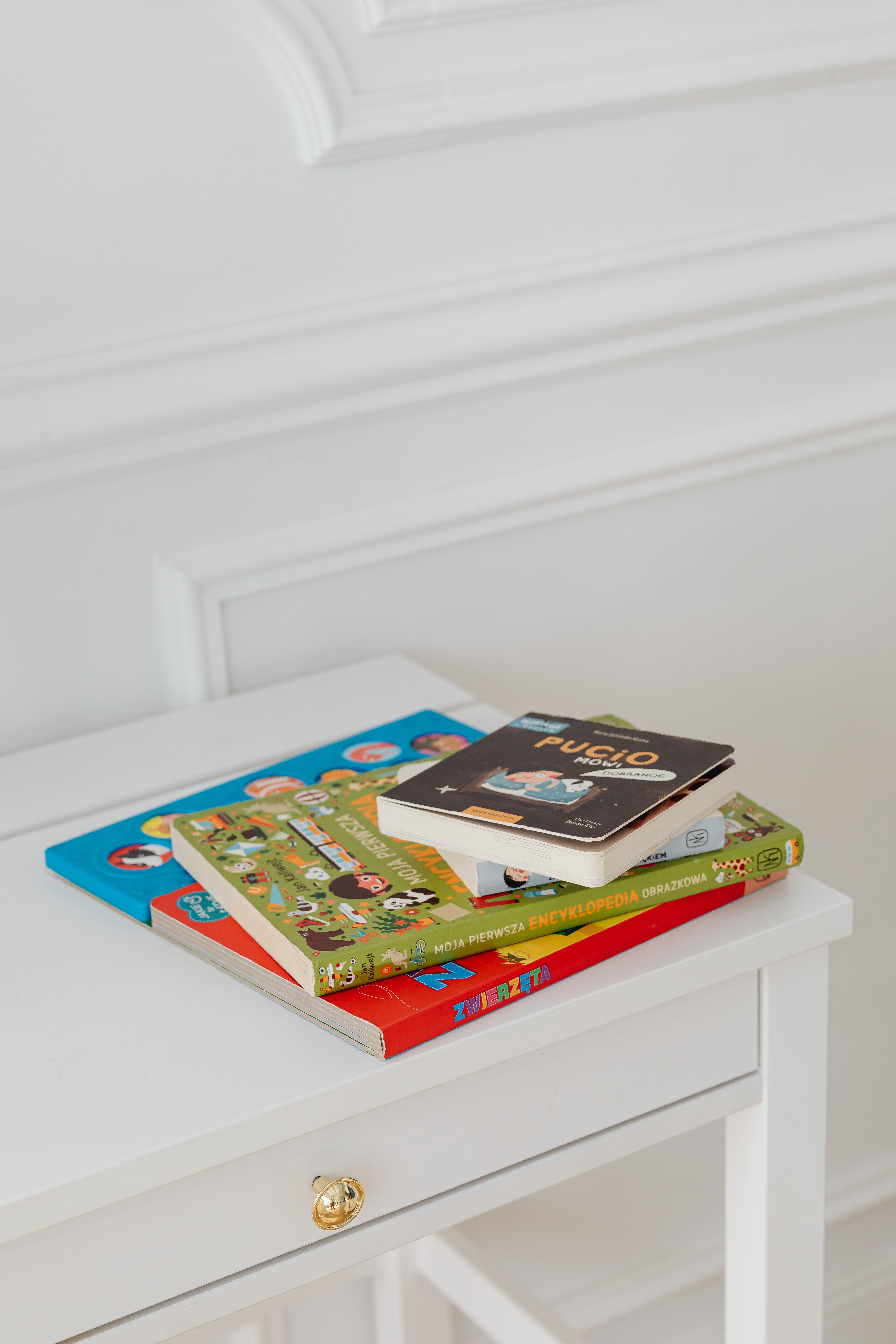 Photographie de livres pour les jeunes enfants