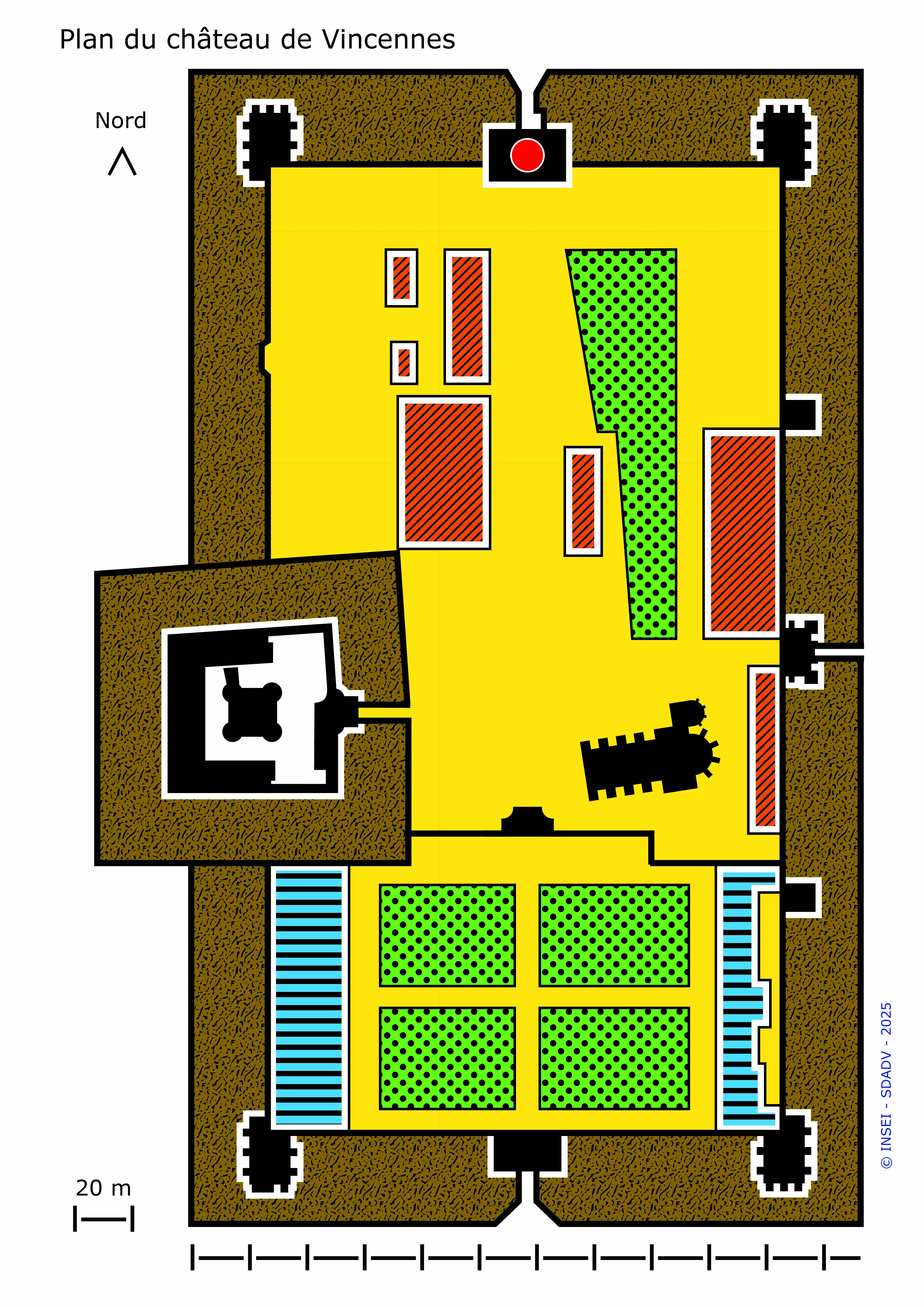 Vignette plan du château