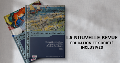 illustration pour la nouvelle revue éducation et société inclusives