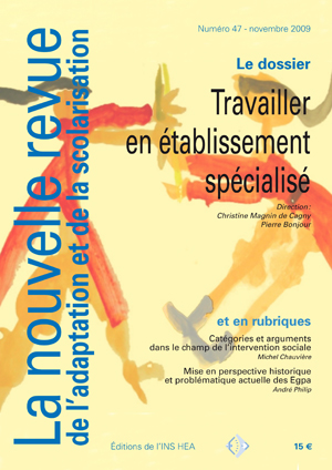 Couverture de La nouvelle revue de l'adaptation et de la scolarisation, n°47