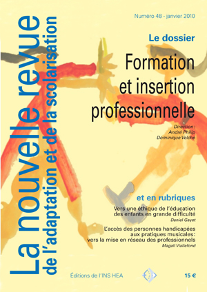 Couverture de La nouvelle revue de l'adaptation et de la scolarisation, n°48