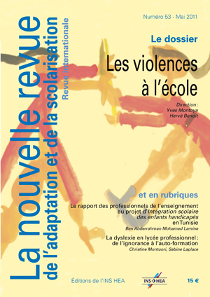 Couverture de La nouvelle revue de l'adaptation et de la scolarisation, n°53