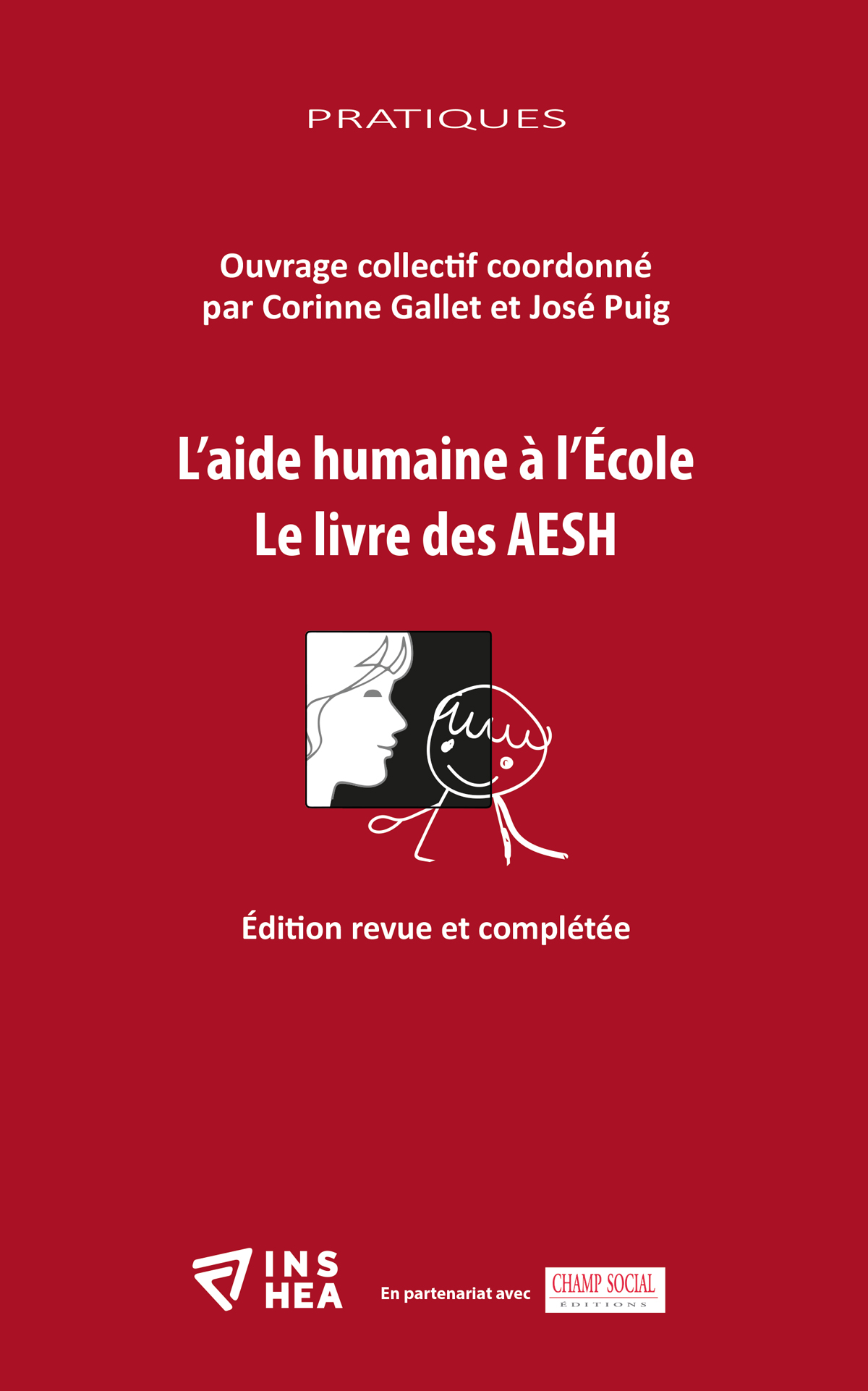 Couverture de l'ouvrage « L’aide humaine à l’École. Le livre des AESH »