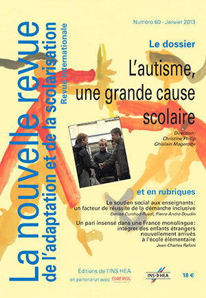 Couverture de La nouvelle revue de l'adapatation et de la scolarisation n°60