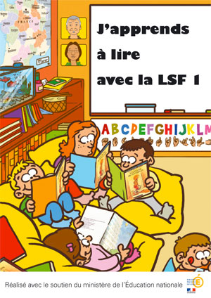 Couverture du logiciel J'apprends à lire avec la LSF