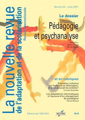 Couverture de La nouvelle revue de l'adaptation et de la scolarisation, n°54