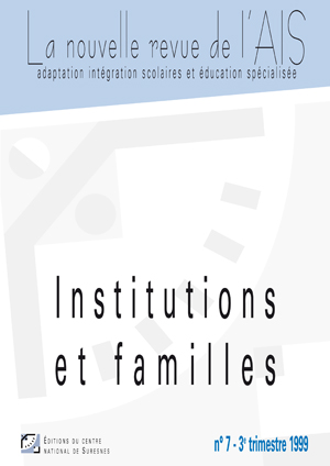 Couverture de La nouvelle revue de l'AIS, n°7