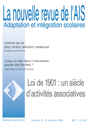 Couverture La nouvelle revue de l'AIS, n°15