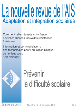 Couverture de La nouvelle revue de l'AIS, n°16